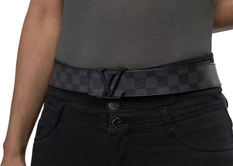 black grey lv belt